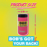 BOB THE COOLER CO - 16oz "Bob's Chillin" Standard Double Wall Vacuum Insulated Can Cooler, Stainless Steel Can Cooler for Camping, Beverages, Drink, Beer, Beach & More